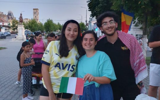 Our ESC Volunteer Sohail in Craiova, Calafat - Romania