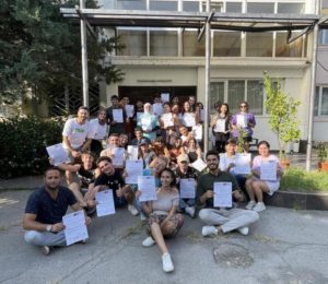 InSport Participants had a debriefing session & the ceremony of awarding certificates youthpass
