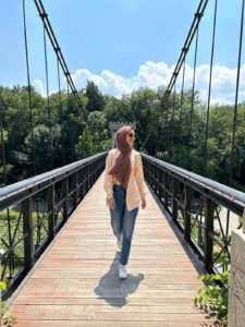 Our ESC Volunteer Doaa in Craiova, Bals - Romania
