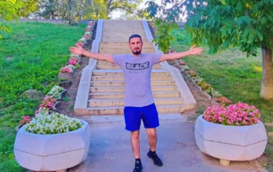 Our ESC Volunteer Rashed in Arad, Romania