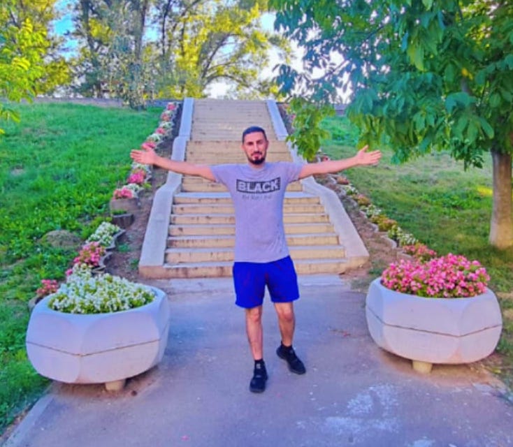 Our ESC Volunteer Rashed in Arad, Romania