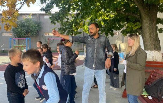 A Fun and Nice Day With The Students of Mihai Drumeş School