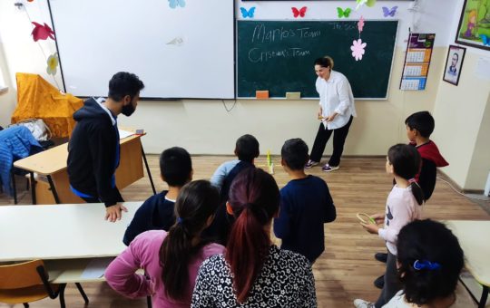 A Fun Activity With The Children