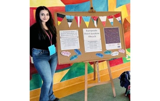 Our ESC Volunteer Rania in Wroclaw, Poland