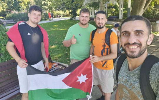 Rashed and Ahmad bring the Erasmus+ programme closer to young people in the community of Arad!