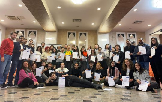 YouthPass Certificates Handing Ceremony - New Challenges in Inclusion Approach