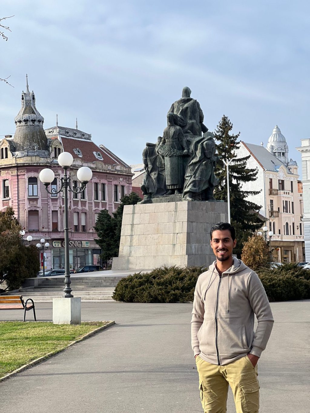 Our ESC Volunteer Ahmad in Arad, Romania