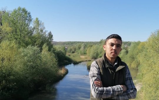 Our ESC Volunteer Mahmoud in Bals, Romania
