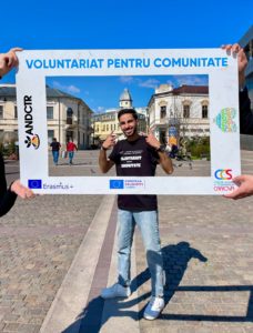 Our ESC Volunteer AbdAlhafeth in Craiova, Romania